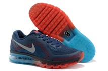 Синие кроссовки мужские Nike Air Max 2014 на каждый день